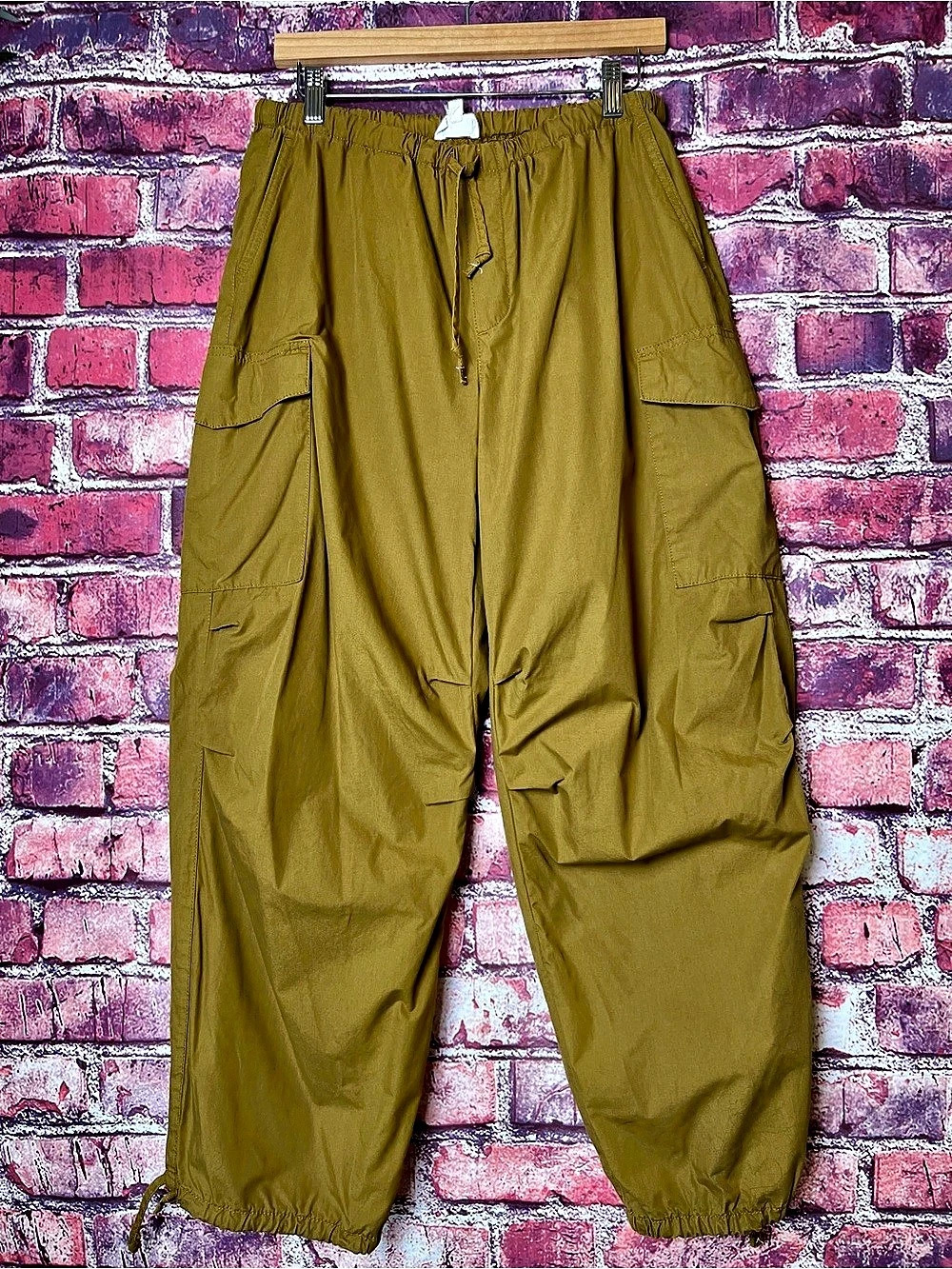 Anthropologie Pilcro Pull On Parachute Cargo Pants S